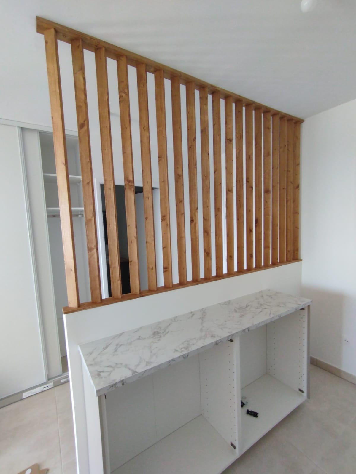 Menuiserie, agencement intérieur type claustra à Grenoble