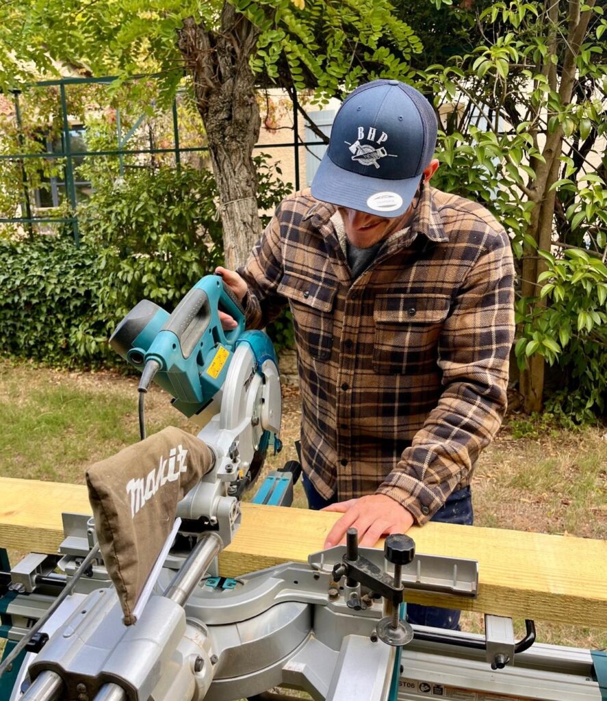 Charpentier/menuisier projet bois sur mesure à côté de Grenoble