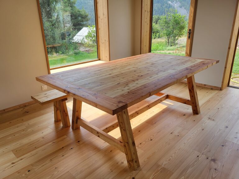 Table-banc-mélange-douglas-mélèze-meylan